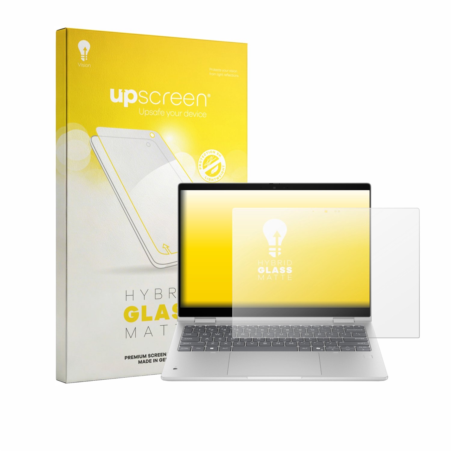 upscreen - Screenprotector voor HP ProBook 4 Flip G2i 13“ - Folie Beschermfolie Beschermglas matte