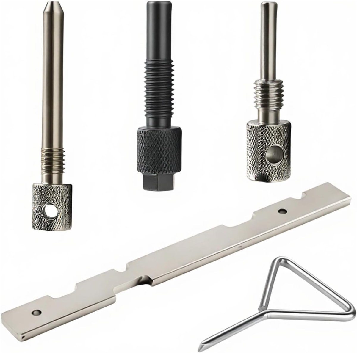 Complete Divider Set voor het Precisie Afstellen van Timingriemen en Camshafts, Inclusief Wedge Tool en Accessoires