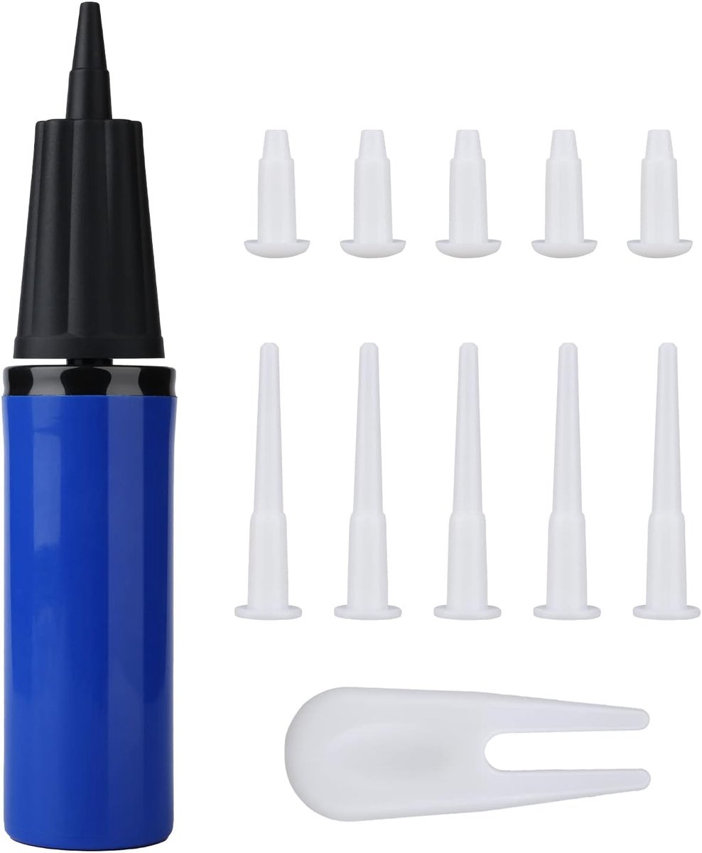 Ball Pomp, Handpomp Voor Opblaasbare Yoga Ball Inflator met Oefening Ball Plug Vervanging Kit voor Exercise Ball Inflator