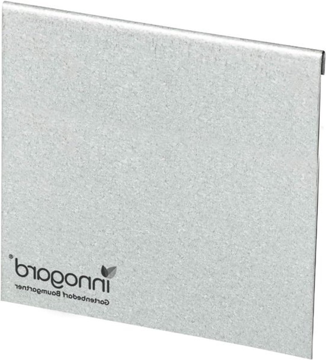 Gazonrand Connector - Verbindingsstuk Metaal - Stabiele Tuinrand - Cortenstaal Vormt Patina - 15 cm Hoog - Bruin