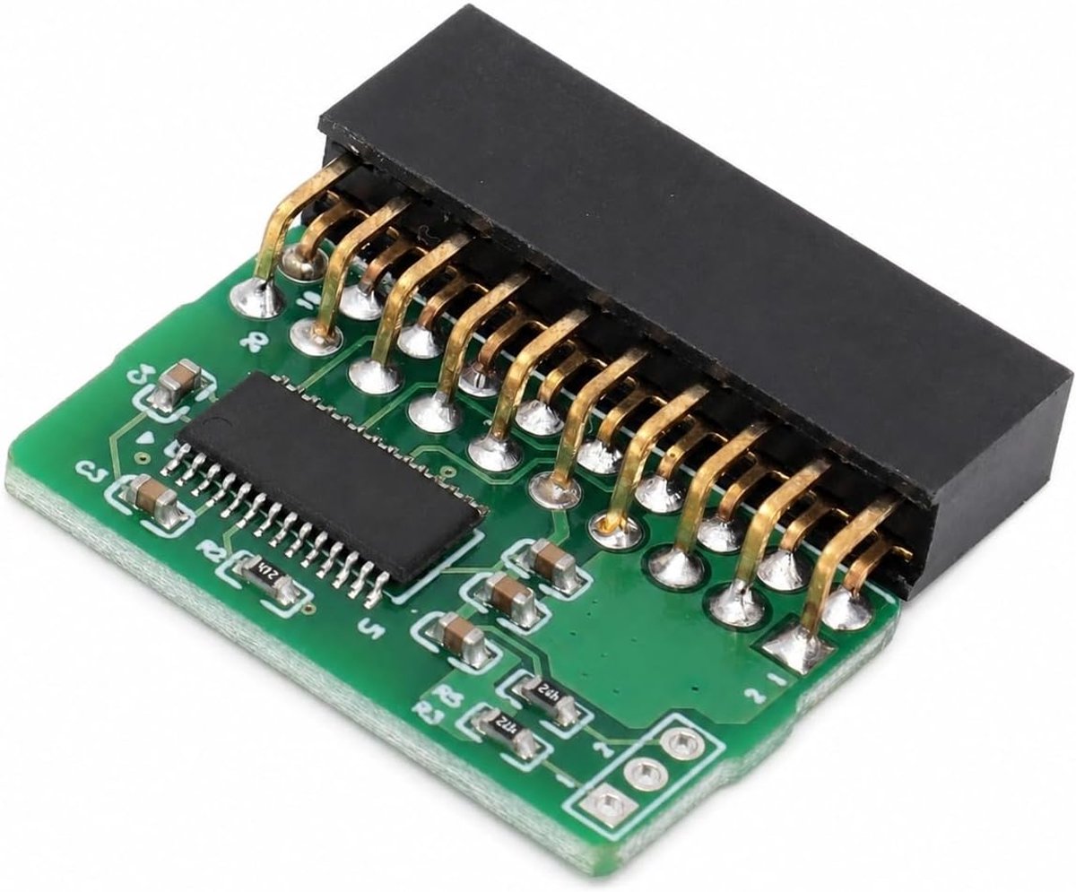 20-pins Module voor SuperMicro AOM TPM 9665V TCG 2.0, Verticale Trusted Platform-module, Compatibel met TPM 2.0