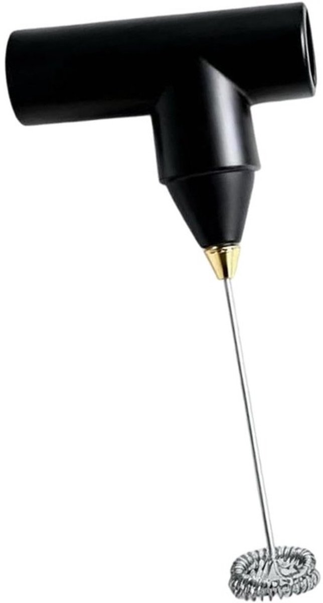 Elektrische Handmixer - Draadloze Blender - Beslag Maken - Oplaadbare Batterij - 4D x 6B x 4H cm - Zwart