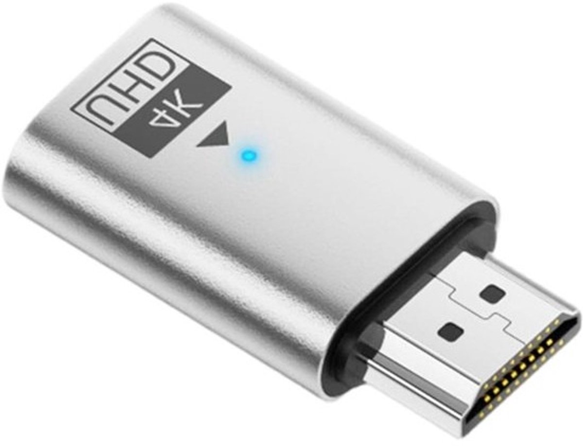 Display Adapter - Multimedia Extender - Scherm Uitbreiden - Plug and Play - 4 cm - Grijs