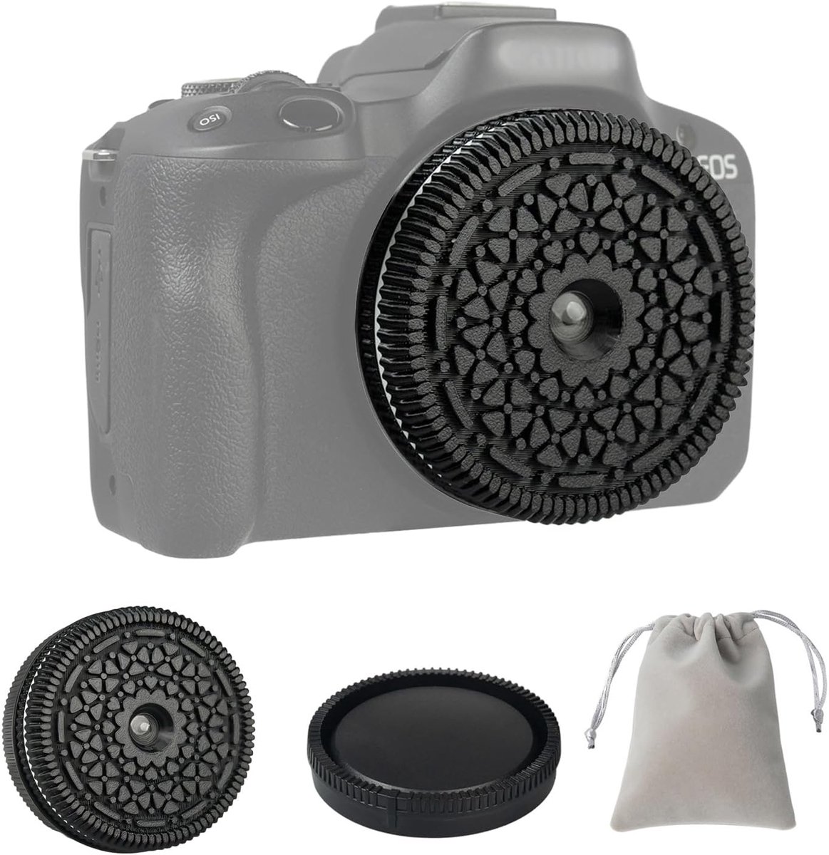 30mm F10 Pancake Lens voor Canon RF-mount camera Compatibel met EOS R50 /EOS R50 V/EOS R10 /EOS M50 Mark II/EOS 850D /EOS 5D Mark III /5D Mark IV /EOS R5 /R6 enz.