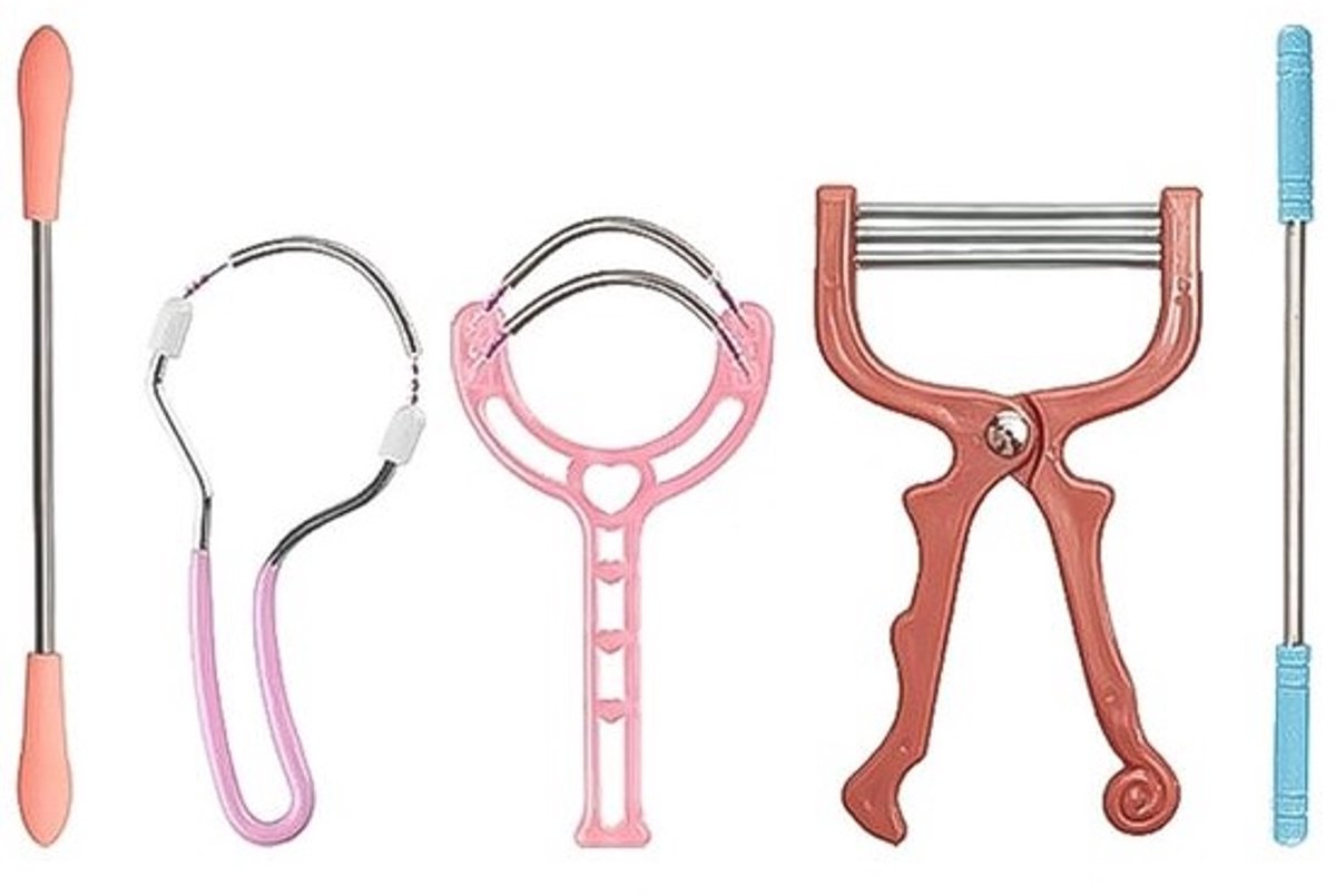 MTTProducts - Gezichtsbeharing Verwijderaar - Epilator - Roestvrij Staal - Voor Fijne Haartjes - Snel en Eenvoudig - Voor Gezicht en Lichaam