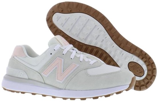 New Balance 574 Greens Dames Golfschoenen - Crème Roze — afbeelding 2
