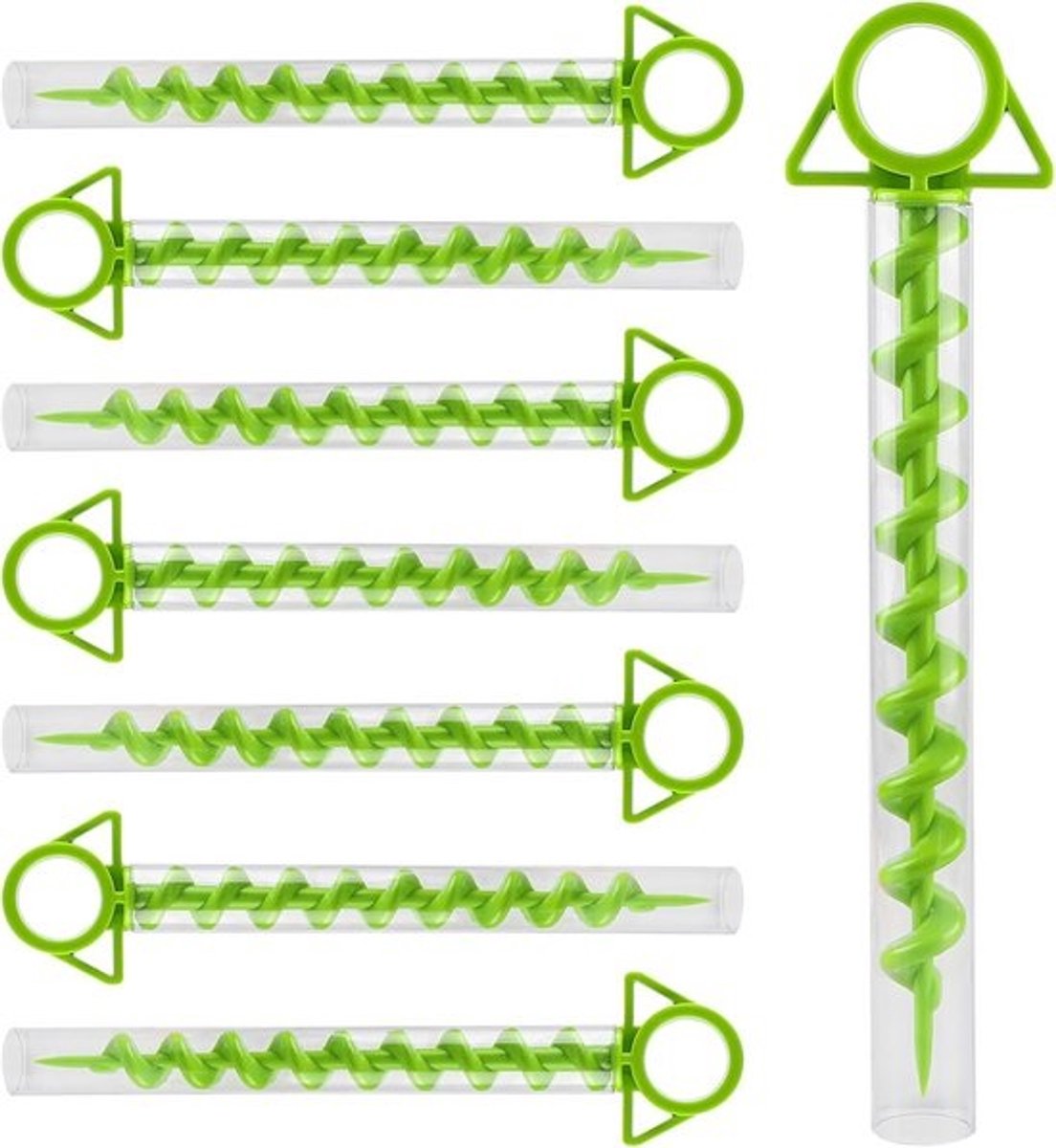 Set van 8 Sterke Kunststof Grondharingen voor Tent en Trampoline, 29 cm