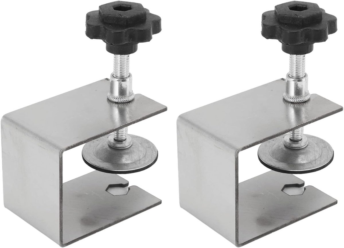 2 Stks Kast Lade Front Installatie Klemmen, Lade Bevestigingsclip Lade Jig met Verstelbare Houder, Front Lade Houtbewerking Klemmen Kast Installatie Klemmen Gereedschap