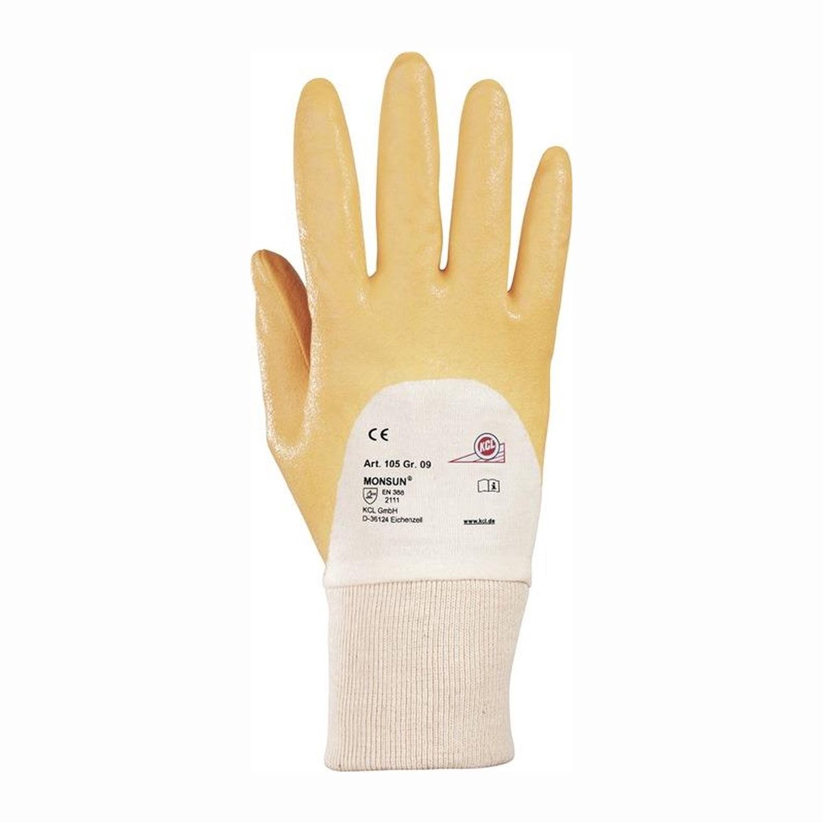 Honeywell Handschoenen Monsoon 105 curry maat 9 - 105/9
