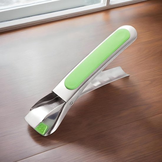 Anti Verbrandings Plaat - Keukengerei Houder - Hete Pannen Vangen - Verstelbare Klembreedte - 6-22 cm - Zilver — afbeelding 3