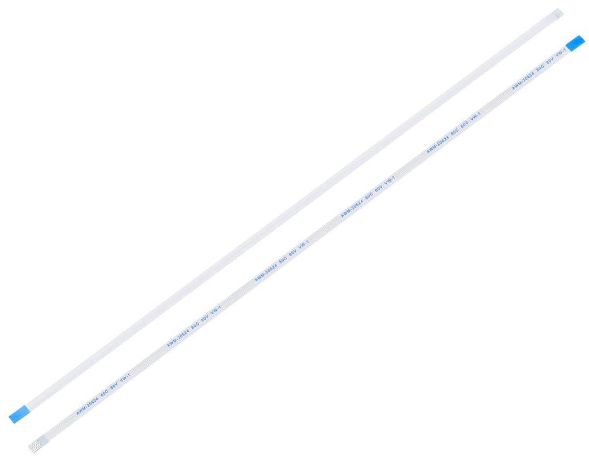 Flexibele platte kabel, FFC, 7-polig, helling 0,5 mm, lengte 300 mm (type B) voor lcd-printer, camera, DVD, tv, computer, laptop, audio, 10 stuks