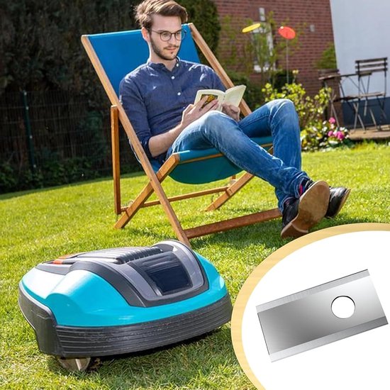 9-delige vervangende grasmaaier, roestvrijstalen snijranden, ideaal voor tuinonderhoud — afbeelding 5