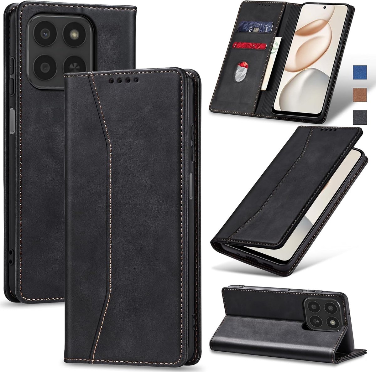 Hoesje voor Honor 400 Smart,Zwart