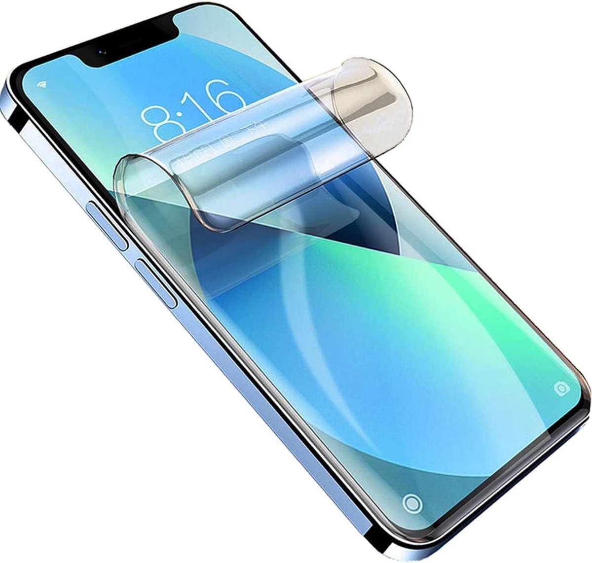 2 stuks hydrogel beschermfolie voor iPhone 14/iPhone 13/13 Pro (6,1 inch)