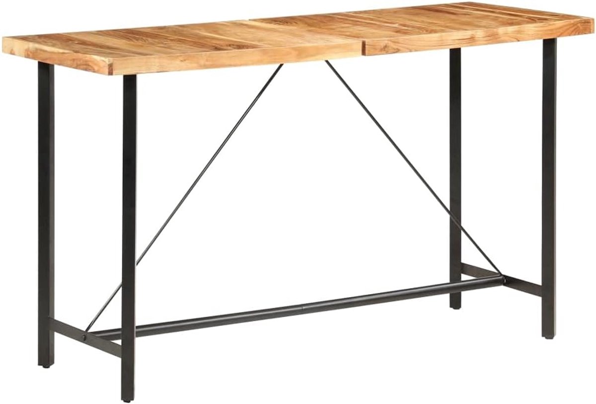 Acaciahout industrieel ontwerp stalen poten 180x70x107 cm naturel