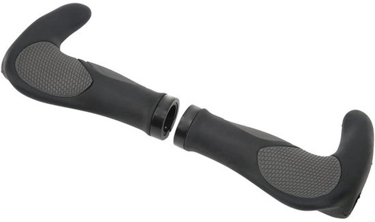 Fietsstuurgrepen - Handgrepen Fiets - Comfortabel Fietsen - Antislip Rubber - 2 stuks - Zwart