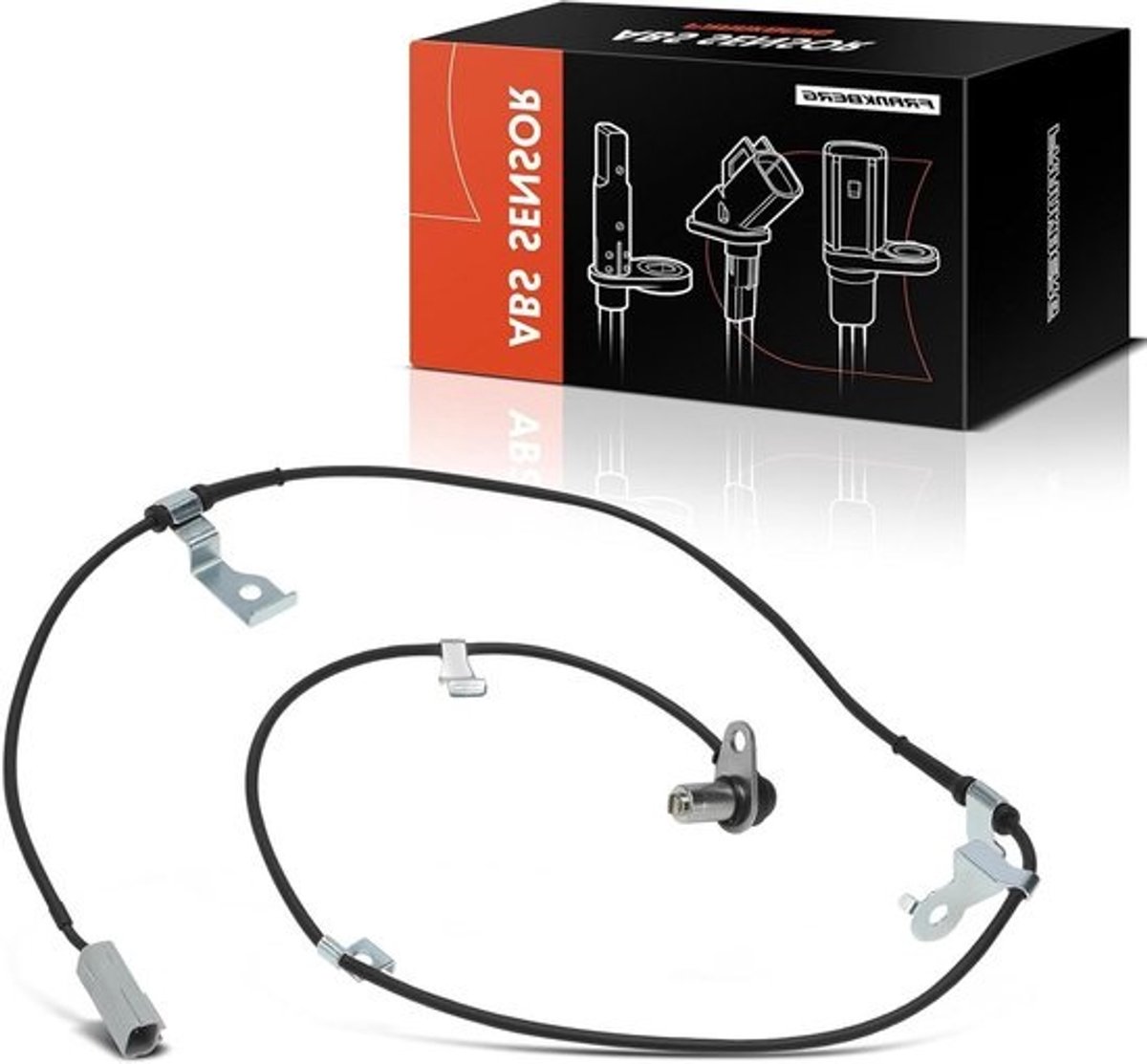 Snelheidssensor - Wiel sensor - Auto Onderhoud - Directe Vervanging - 21.5 cm - Zwart