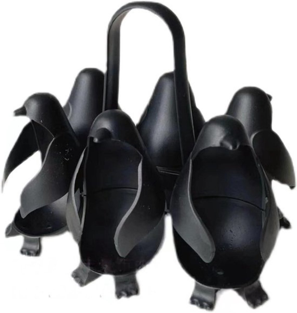Pinguïn eierhouder - Ketelrek Eierkoker - Eieren Koken - 3-in-1 functie - 6 eieren - Niet gespecificeerd