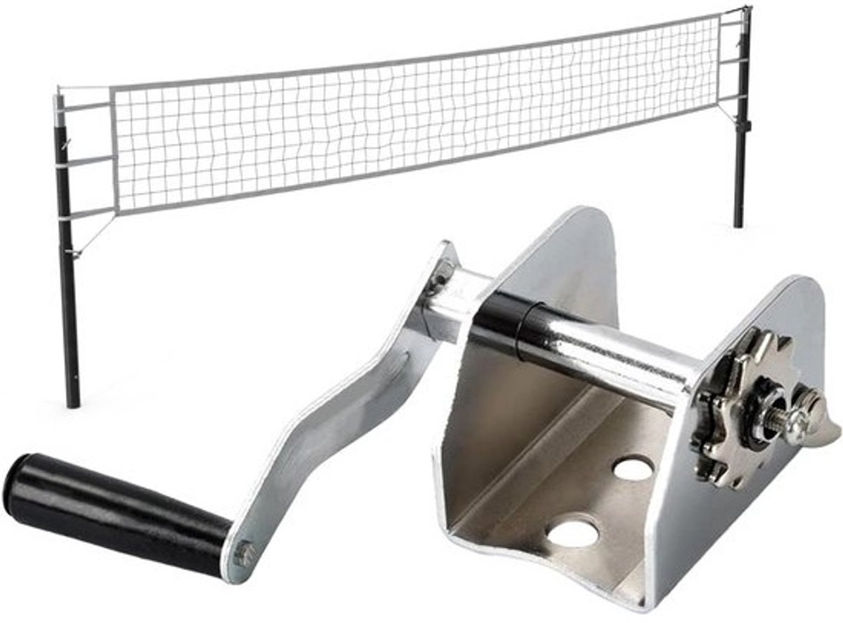 Volleybalnet Lier - Net Spanner - Sport Spanning - Snelle Montage - 700 g - Zilver