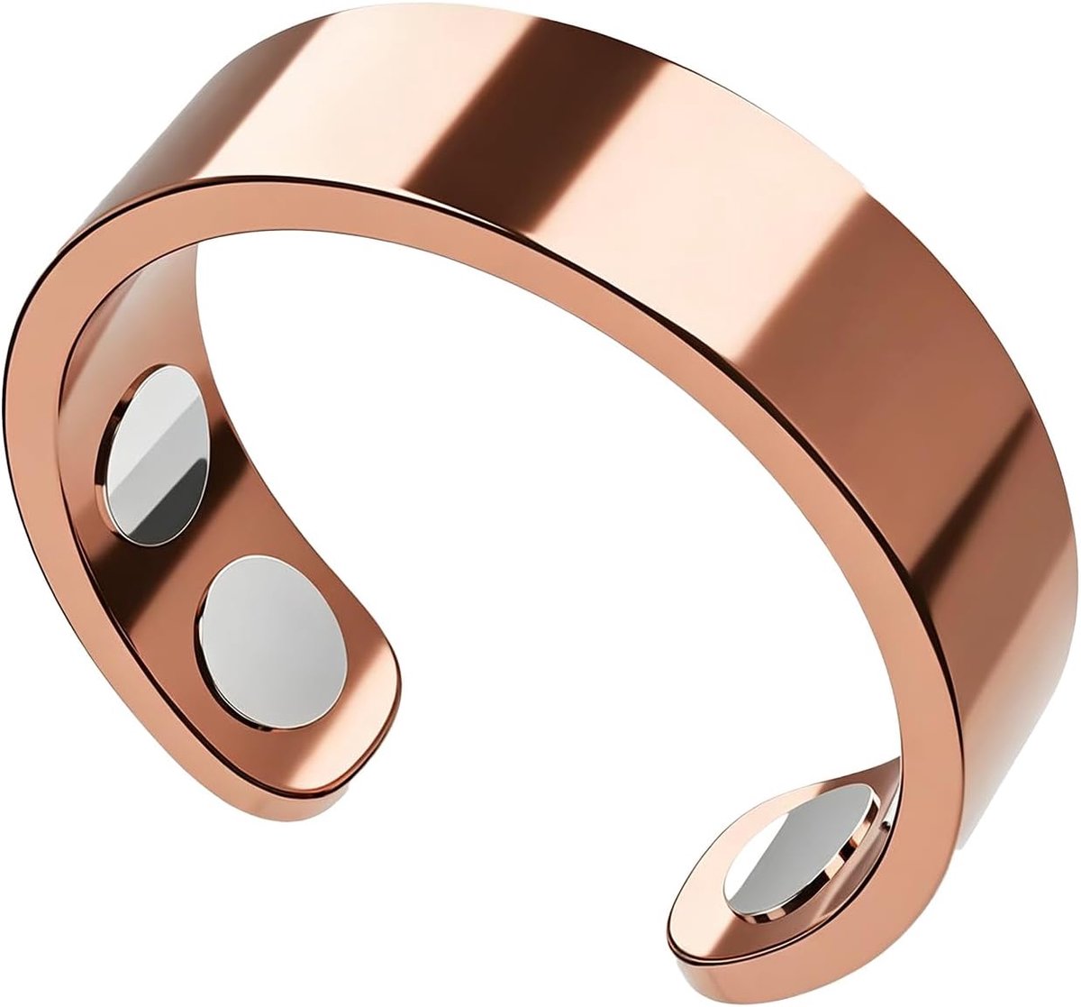 Ring voor dames, menopause, verstelbare roestvrij staal, angst, acupressuur, vitale ring, stressring, vingerring om af te vallen, slaapkwaliteit voor heren