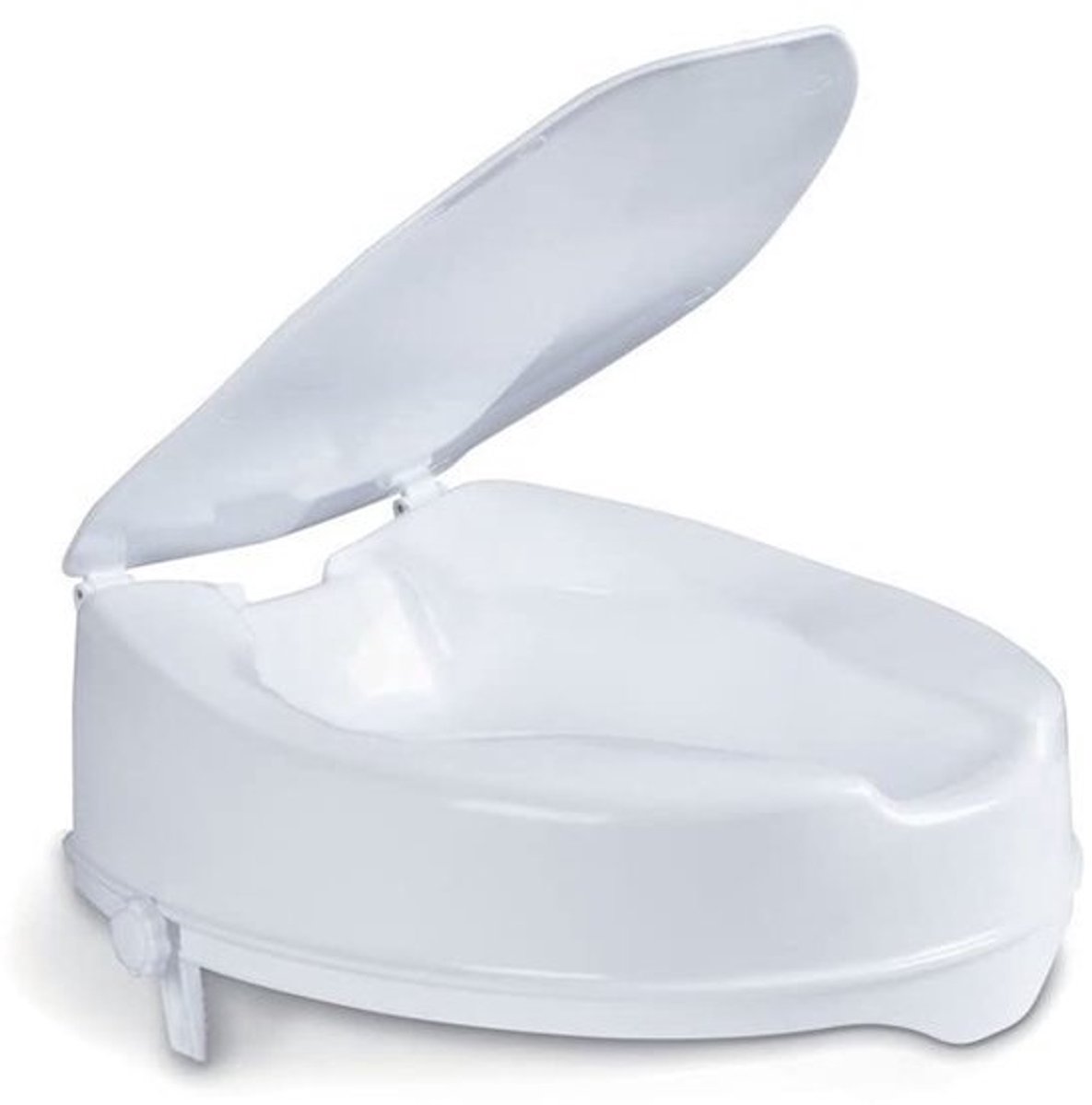 Verhoogde toiletzitting 10 cm met deksel voor optimaal comfort