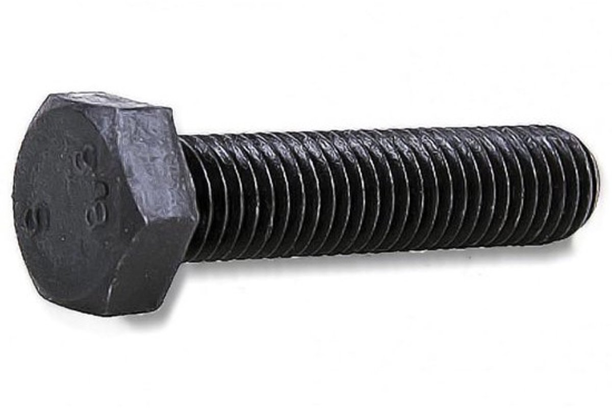 Zeskantschroeven Metrische Schroeven 3/8" - 40 mm Pak 10 voor Metaal en Hout