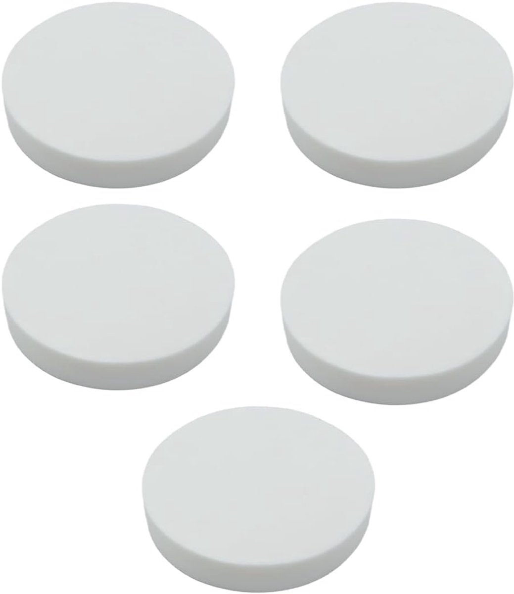Sponsjes voor foundation, witte foundationpuffs, voor professionele make-up
