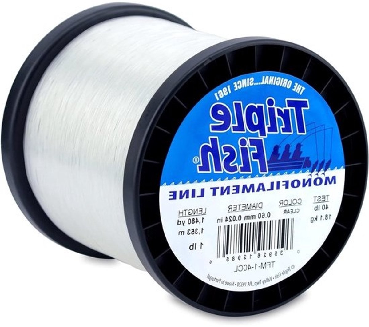 Monofilament Vislijn - Visdraad Lijn - Vissen Diverse Soorten - Hoge Knoopsterkte Slijtvast - 40 lb - Transparant
