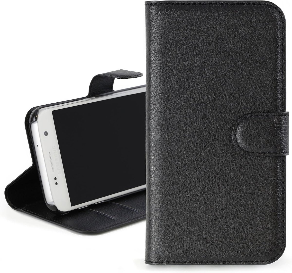 Executive Lederen Portemonnee Hoes Slanke voor Samsung Galaxy A3 (2014-2015) A300F