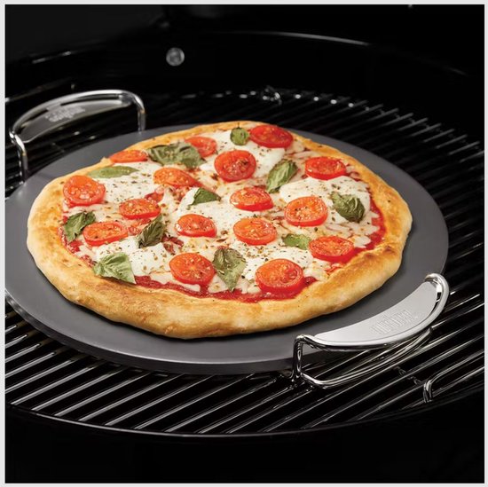 Weber - Pizzasteen geglazuurd crafted