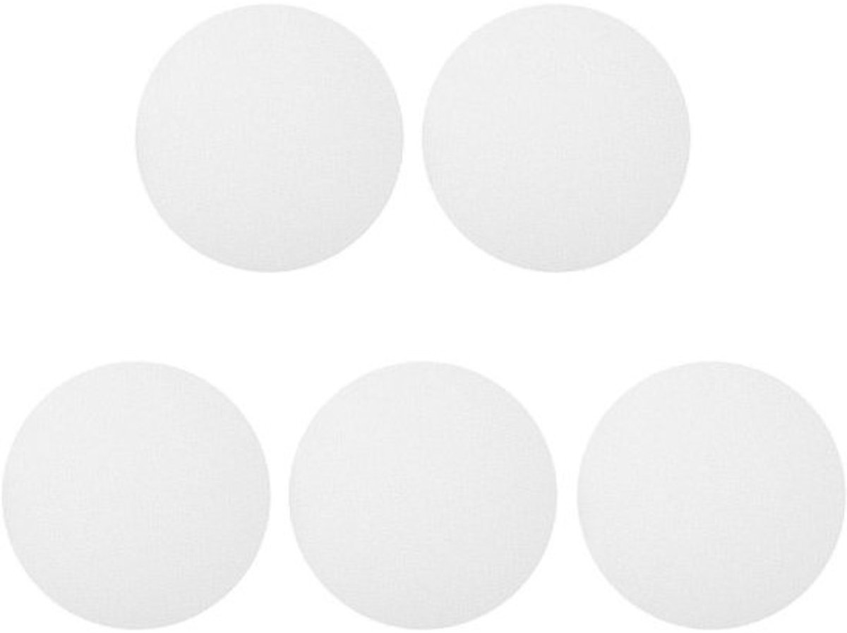 Siliconen Stoommatten - Antiaanbak Pads - Gestoomde Gerechten Maken - Herbruikbaar Milieuvriendelijk - 30x30 cm - Wit