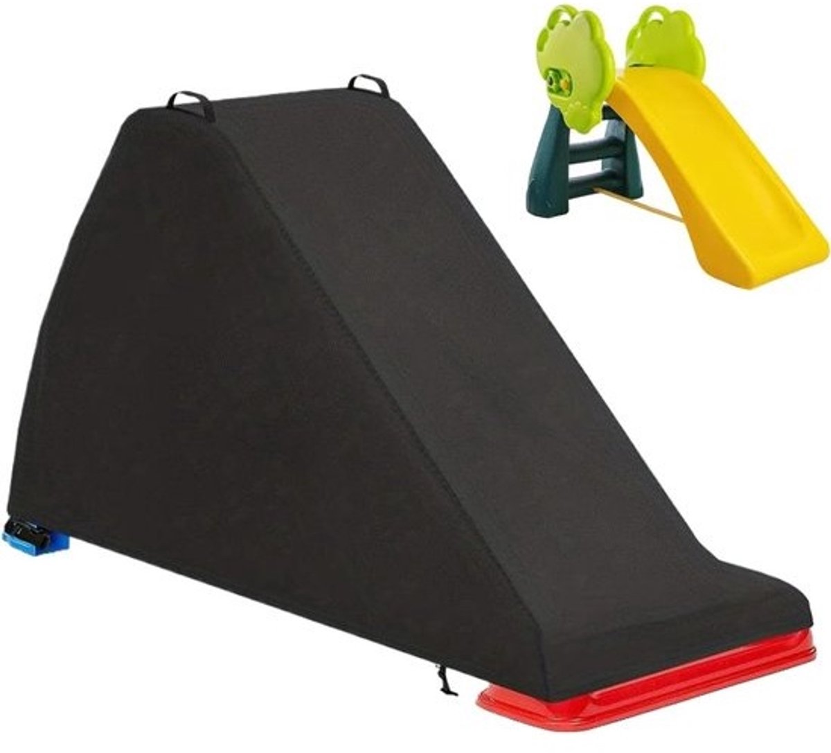 Peuter Glijbaanhoes - Beschermhoes Buiten - Speelgoed Beschermen - Waterdicht en Windbestendig - 120x50x70cm - Grijs