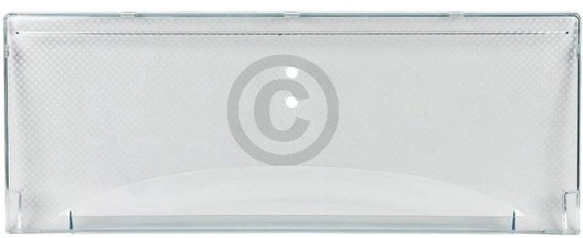 Schuifladepaneel voor Koelkast Vrieskast 390x151mm Transparant