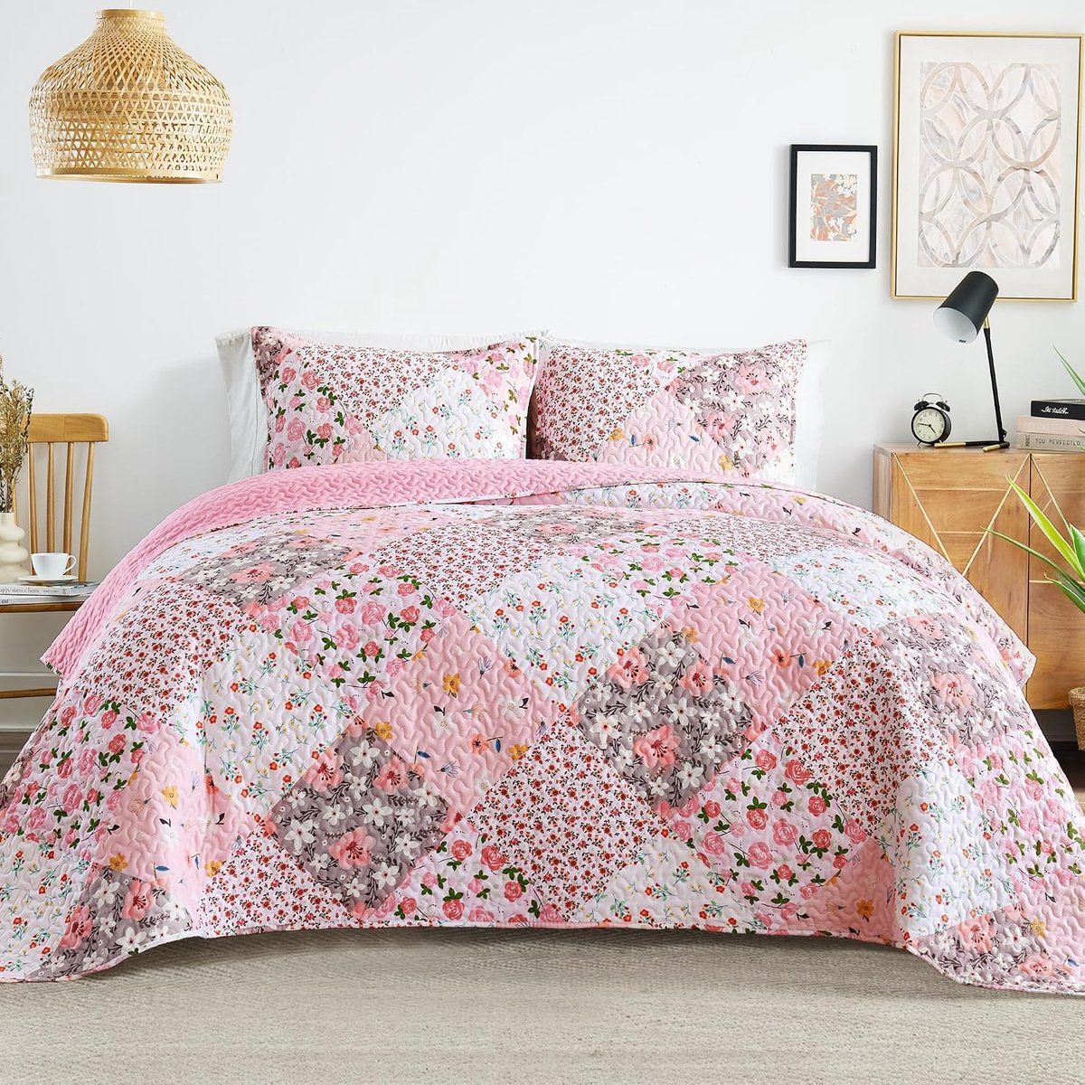 Flotilla Omkeerbare sprei, bedrukt, voor bed, 240 x 260 cm