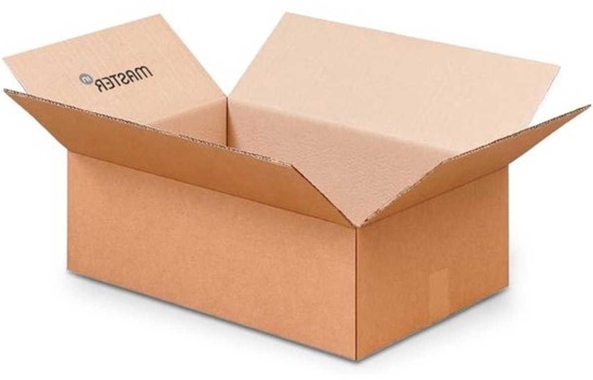Dubbele golfdozen - Verzenddozen Karton - Producten Verpakken - Bestand Tegen Vocht - 600 x 400 x 200 mm - Bruin