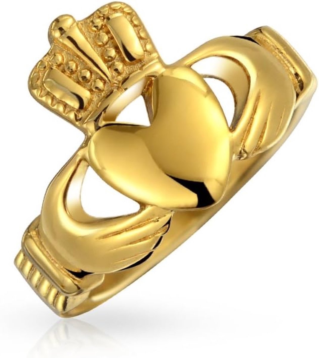 Jewelry Unisex geen rvs stempel verguld eenvoudig