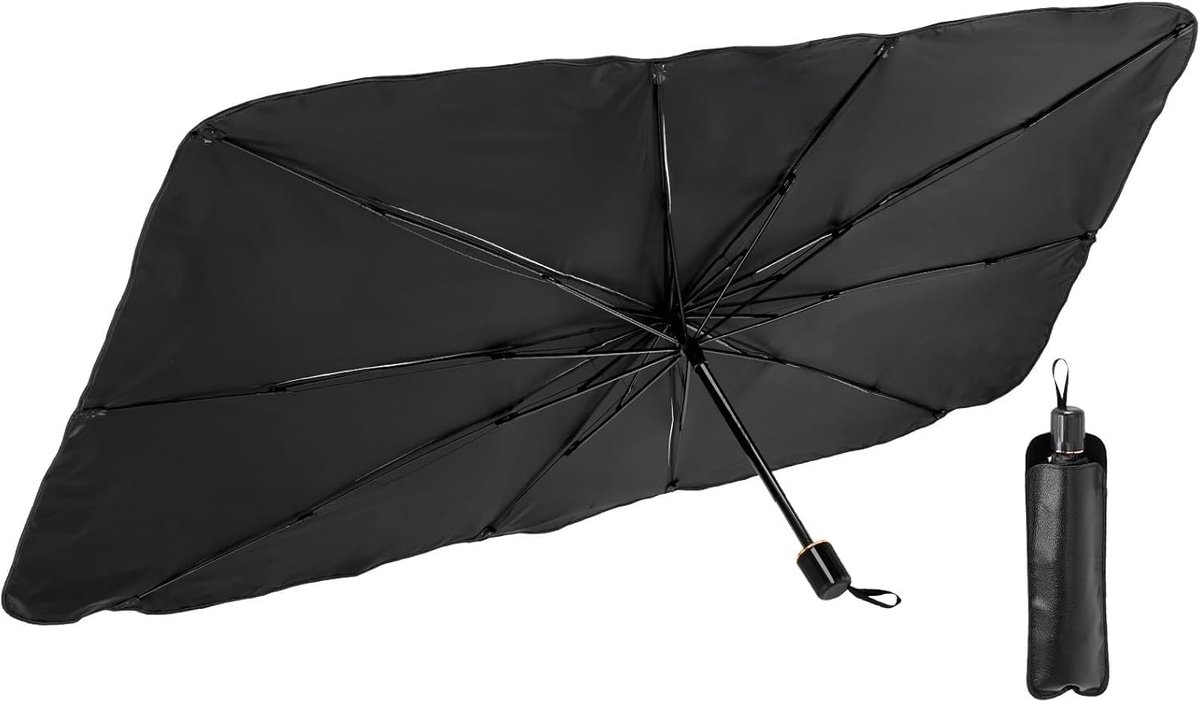 Voorruit Zonneschermen, Auto Parasol Opvouwbare Past Op de Meeste Modellen （75cm*135cm）