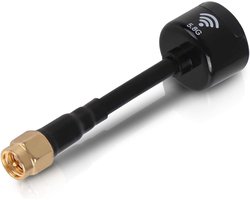 5.8 Ghz 3dBi RHCP Antenne Lollipop Super Mini Antenne voor FPV Racing Drone RC Onderdelen Accessoire(inner needle-zwart)