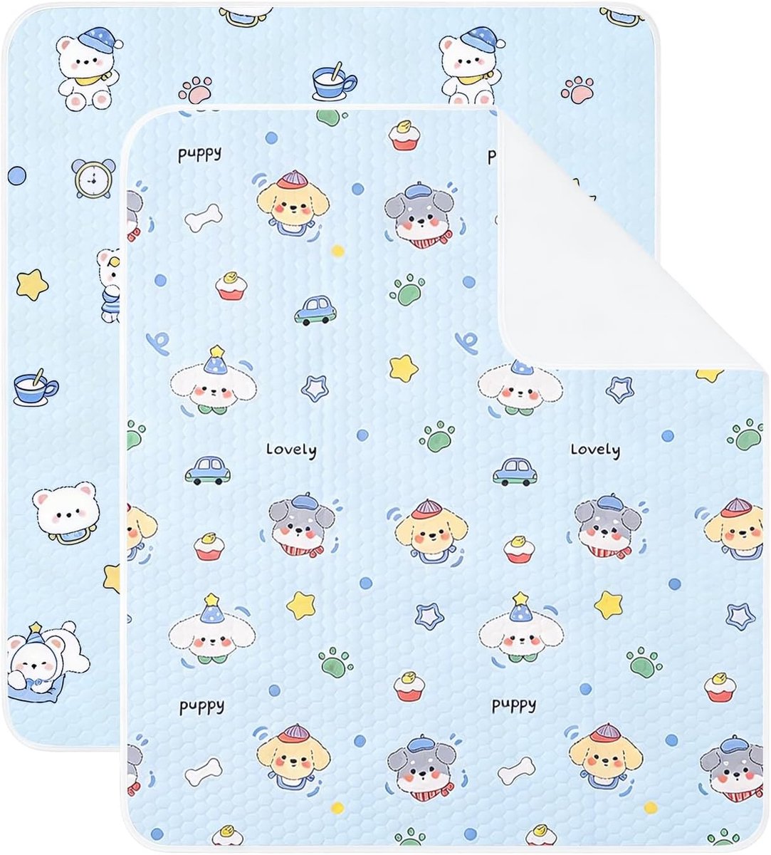 2 stuks bedplassen lakens voor kinderen, potje training bed pads