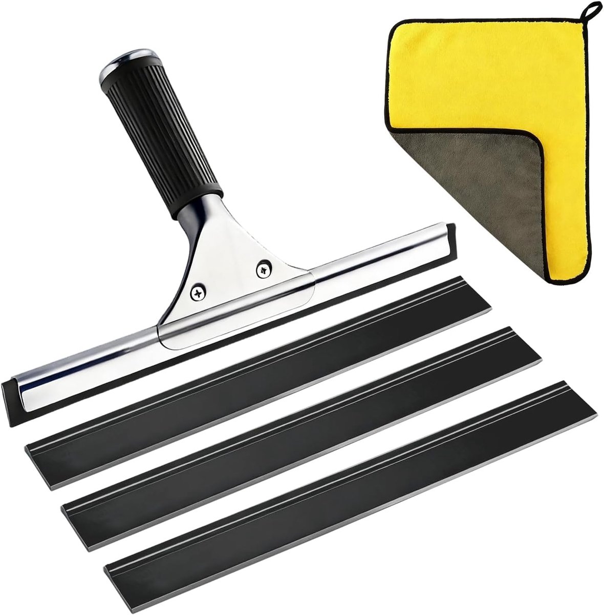 Set 30cm 5 Stuks met Vervangrubbers