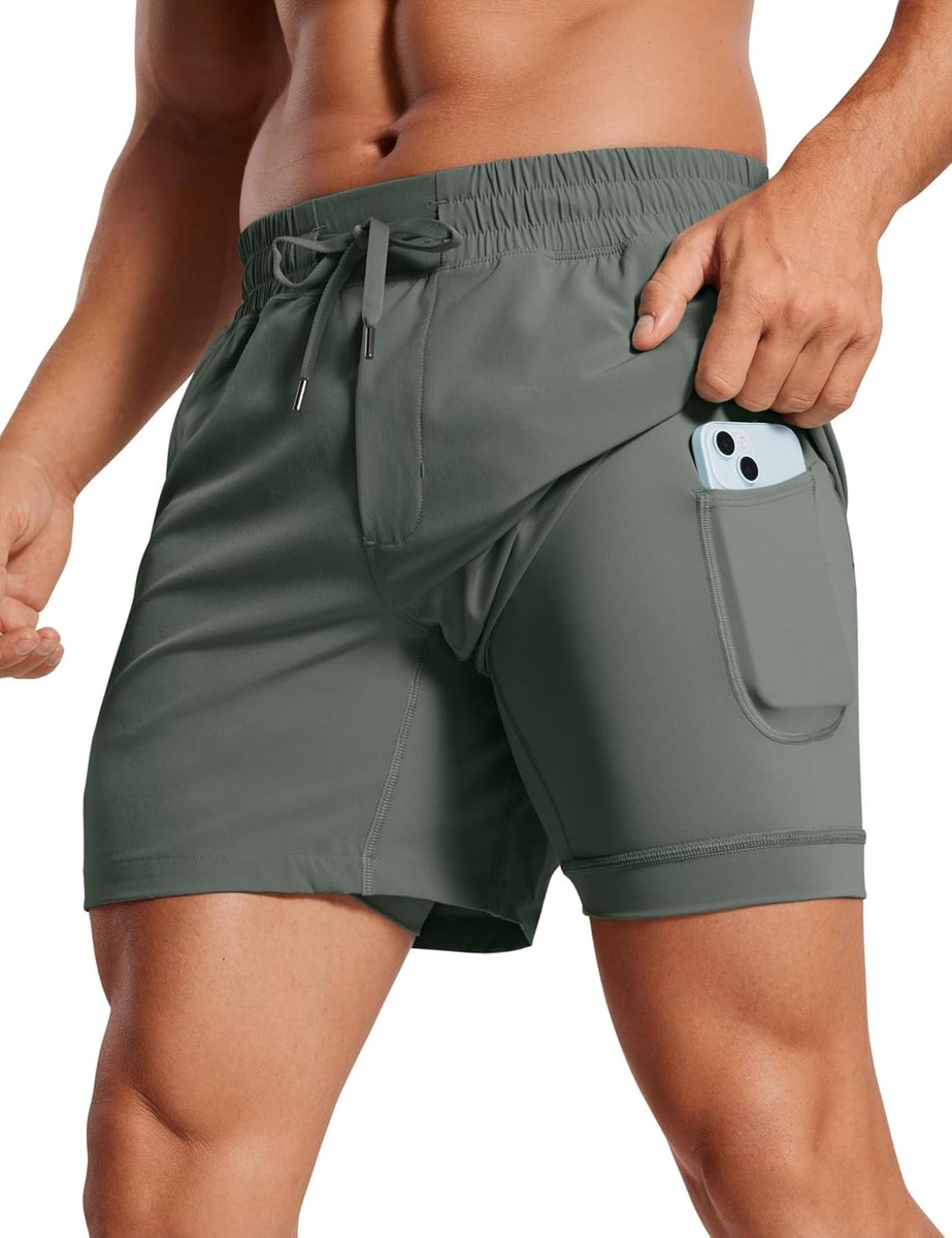 2-in-1 hardloopshort 5''