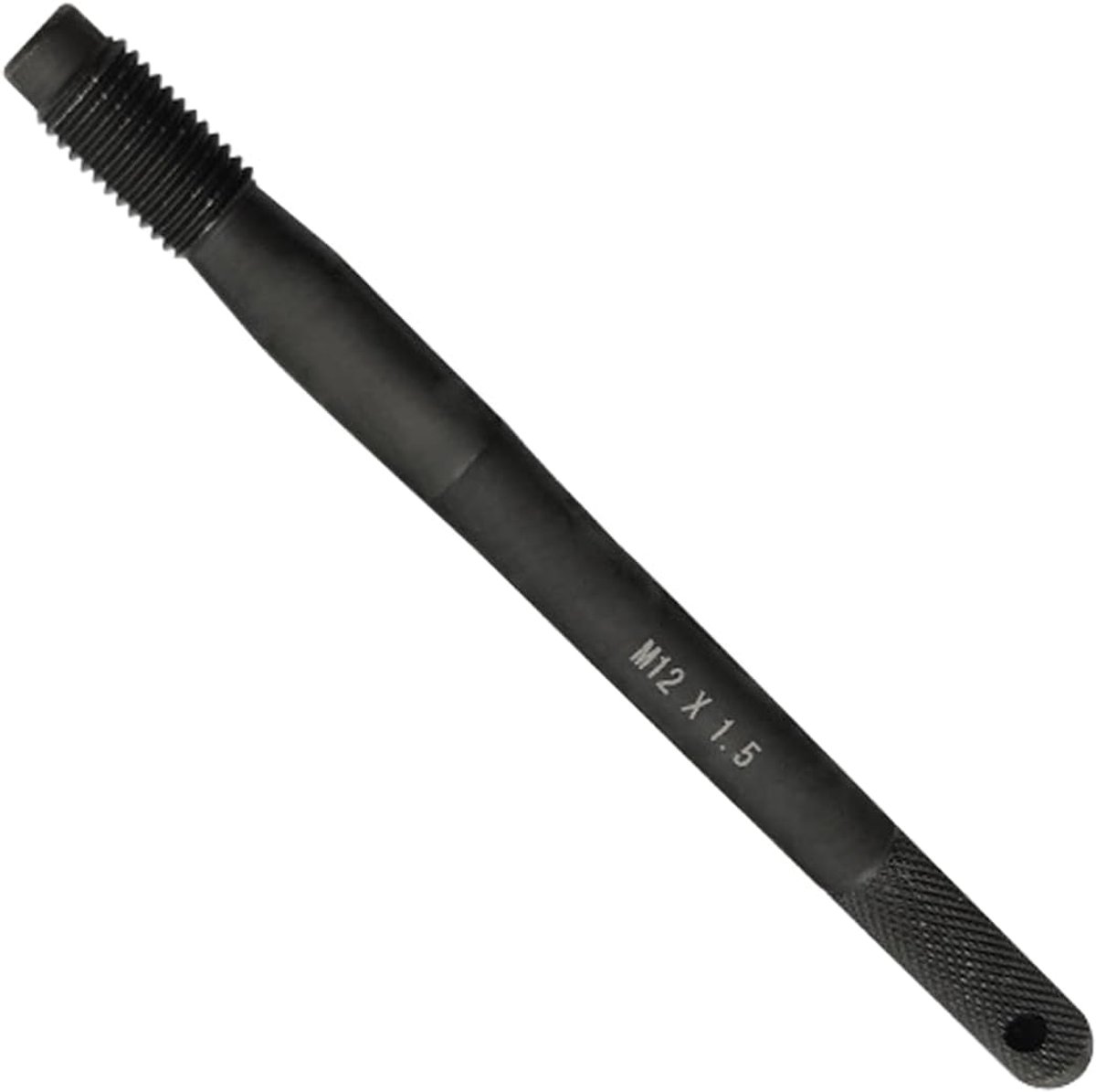 Dailygoods- Wielgeleidingspen Zwart - Uitlijningspen - Hulpgereedschap - Wielbouten - Koolstofstaal - M12 x 1,5 - Schokbestendig en duurzaam - Wieluit
