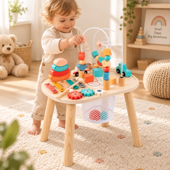 Tiny Roots - Activiteitentafel - Speeltafel - Muziek & Spel — afbeelding 5