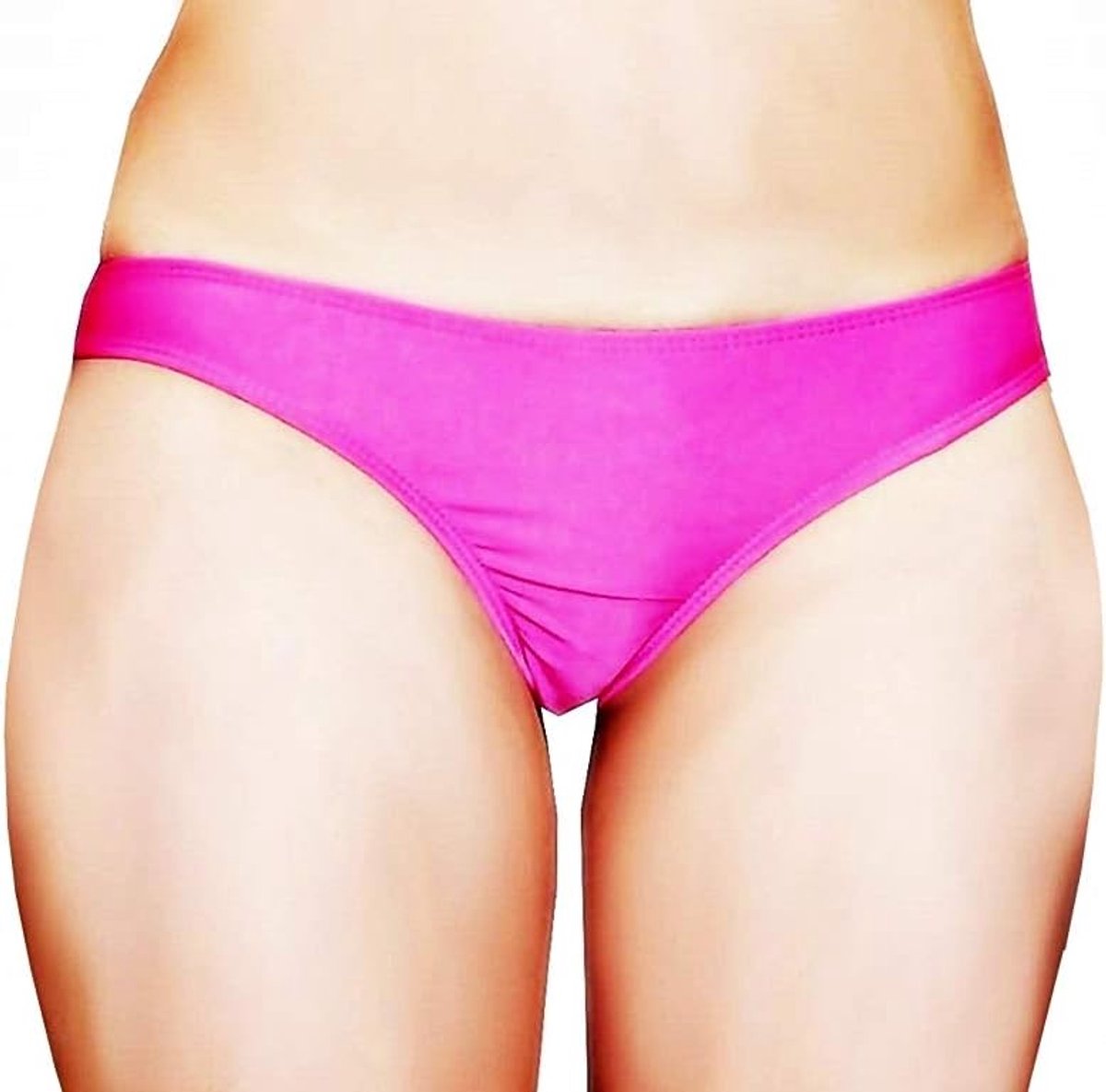 Badpak met string – alleen slip – volwassenen – dames – meisjes – met strik achter – zomermode – cadeau-idee voor verjaardag