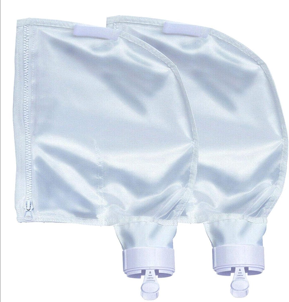 Dailygoods- Pool Cleaner Tas - Multifunctionele Tas - Vervanging voor Polaris 280/480 - Polyester - 34 x 23 x 7 cm - Wit - Inclusief Filterzak