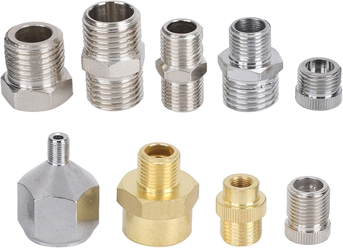 Dailygoods - Airbrush Adapter Set voor Professioneel Gebruik