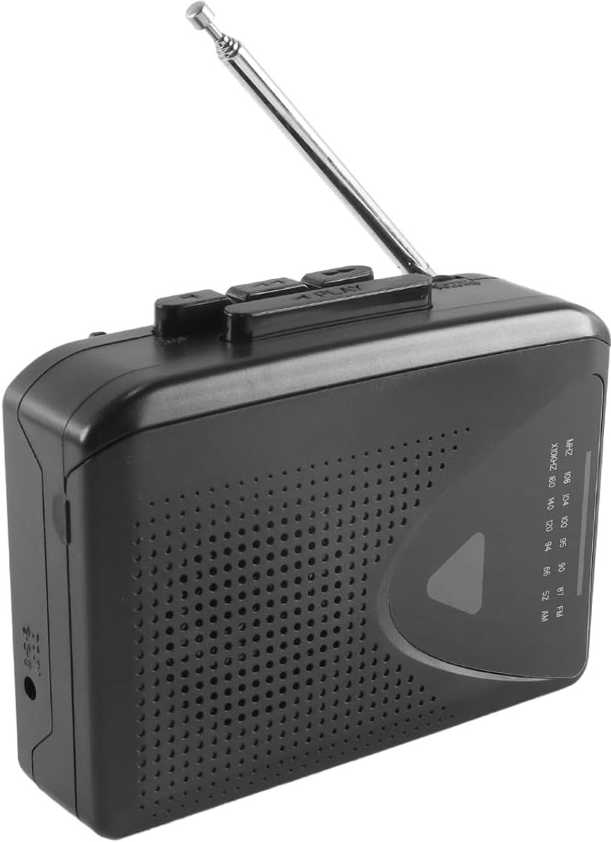 Dailygoods- Cassettespeler Draagbaar - Muziekspeler - AM/FM-radio
