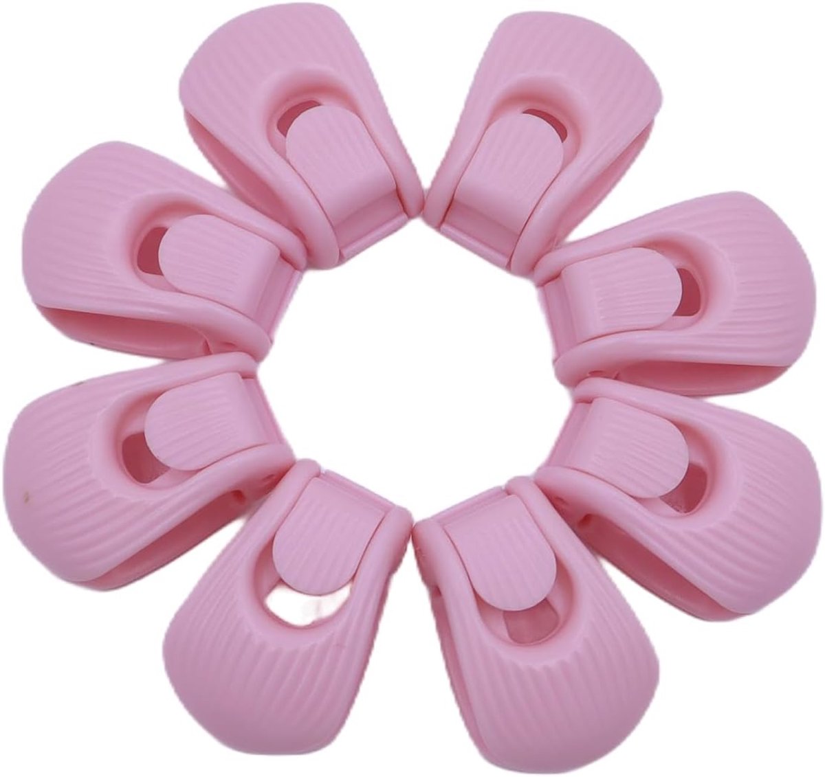 Dailygoods - 8-Pack Dekbedclips zonder Pinnen