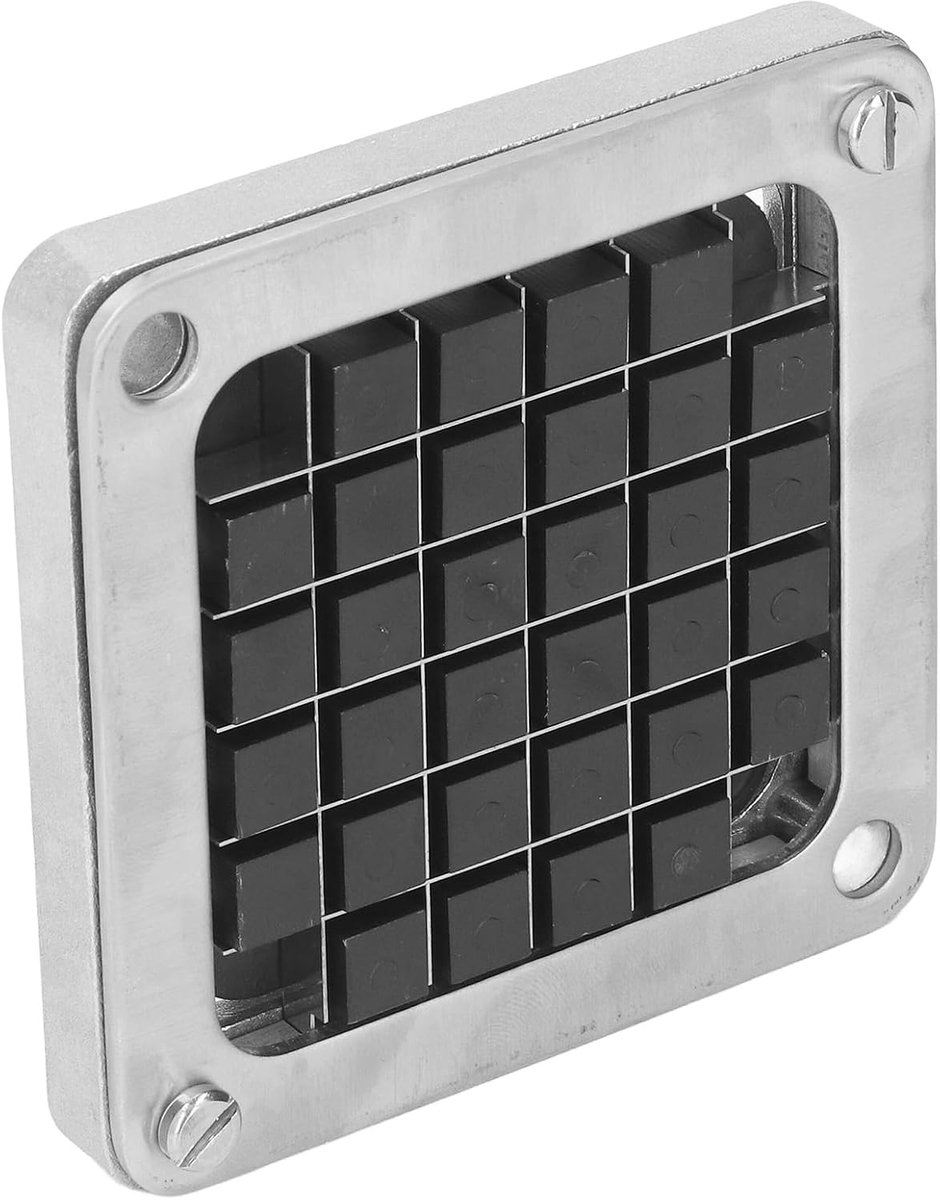 Fry Cutter Blade RVS Handmatige Aardappel Snijmachine Blade voor Komkommer Aubergine Wortel Keukenbenodigdheden (12 mm)