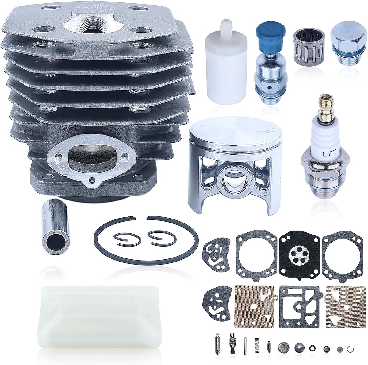 45 mm cilinder carburateur reparatieset voor Husqvarna 254 154 XP 254XP kettingzaag vervangt 503503903